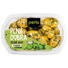Perla Olivy zelené s česnekem a bylinkami | 150 g