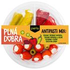 Perla Antipasti mix III (třešňové papriky, červená paprika + zelené feferony) | 210 g