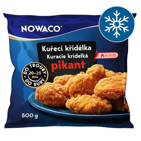Nowaco Křupavá křidélka lehce pikantní | 500 g