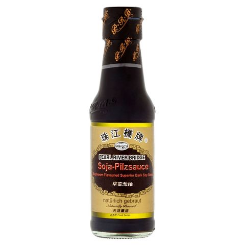 Pearl River Bridge Fermentovaná sójová omáčka s houbami | 150 ml