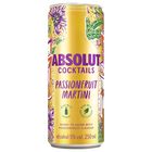 Absolut Cocktails Passionfruit Martini 5% Can | 250 ml