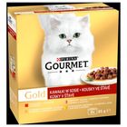 Gourmet Gold Multipack of pieces in juice | 8 x 85 g