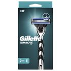 Gillette Mach3 strojek + hlavice | 2 x 1 kus