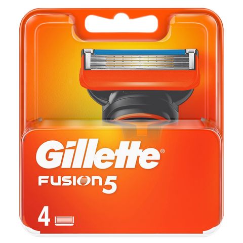 Gillette Fusion 5 - náhradní hlavice | 4 ks