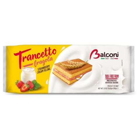 Balconi Trancetto s jahodovou náplní | 10 x 28 g