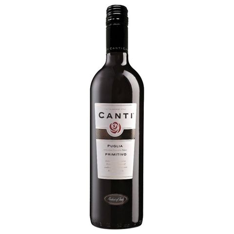 Canti Primitivo Puglia Dry Red Wine | 750 ml