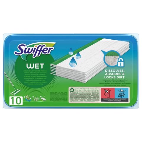 Swiffer Sweeper Citrus-Scented Wet Floor Cloths | 10 pieces