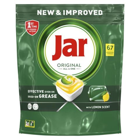 Jar Original Lemon All In One Mosogatókapszula, 67 db