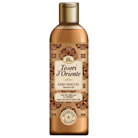Tesori d'Oriente Argan and Cypress Shower Oil | 250 ml