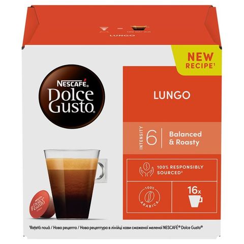Nescafé Dolce Gusto Lungo capsules | 16 capsules