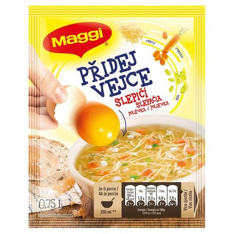 Maggi Přidej vejce Slepičí polévka | 32 g