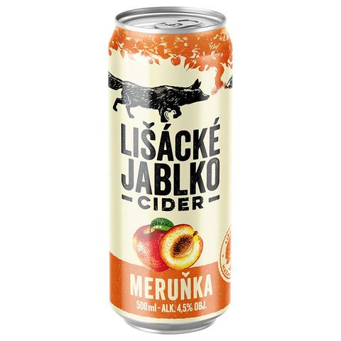Lišácké Jablko Apricot Cider | 500 ml | 18+
