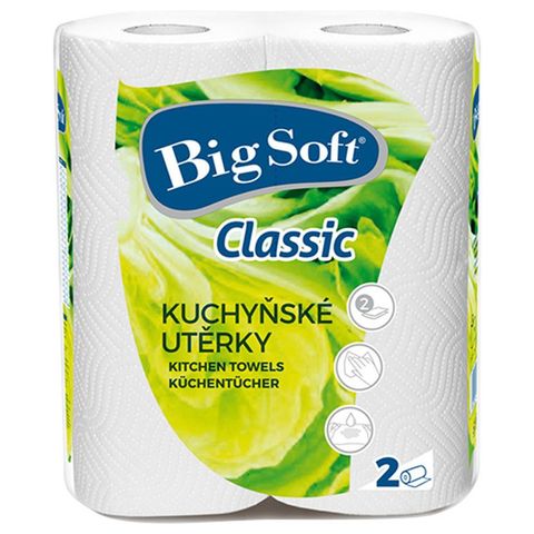 Big Soft Kuchyňské utěrky | 2 kusy