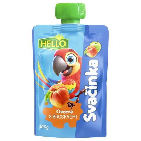 Hello Peach Breakfast Pouch | 100 g