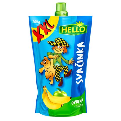 Hello XXL Banánová ovocná přesnídávka | 200 g