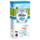 Česká chuť mléko polotučné trvanlivé 1,5% | 1 l