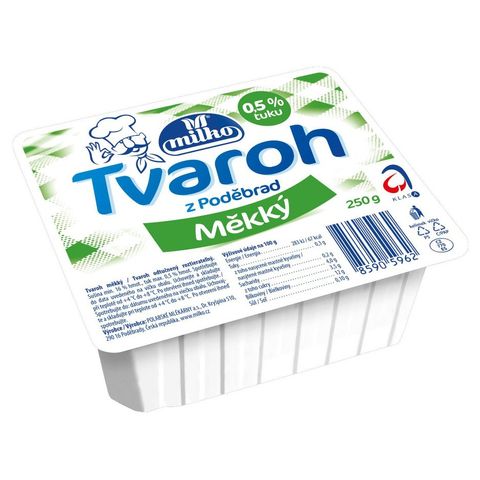 Milko Odtučněný tvaroh z Poděbrad | 250 g