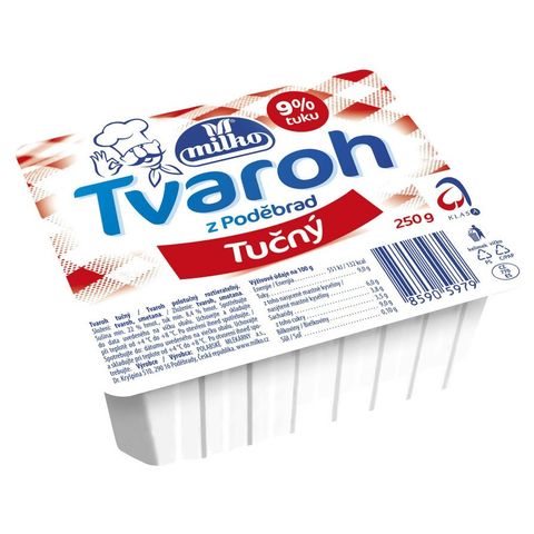 Milko Tučný tvaroh z Poděbrad | 250 g