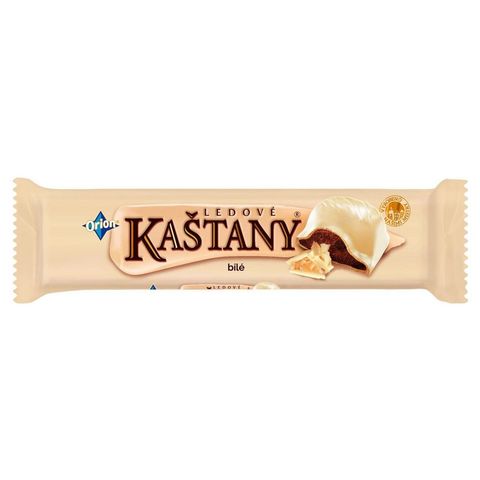Orion Ledové Kaštany bílé čokoládov á tyčinka | 45 g