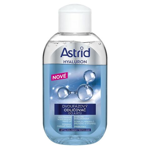 Astrid Hyaluron Dvoufázový odličovač očí a rtů | 125 ml
