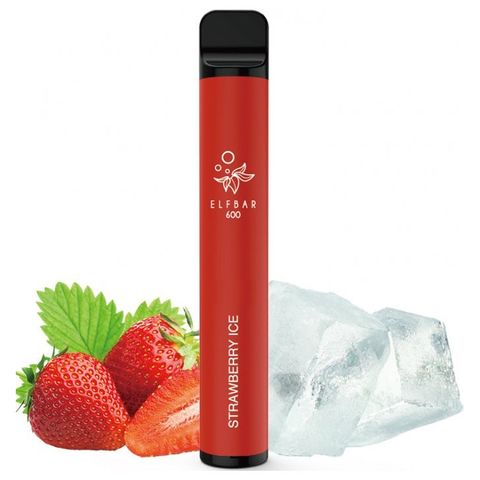 elfbar nachfüll pod läuft aus Elf Bar 600 Strawberry Ice E-Cigarette 20mg | 1 piece | 18+