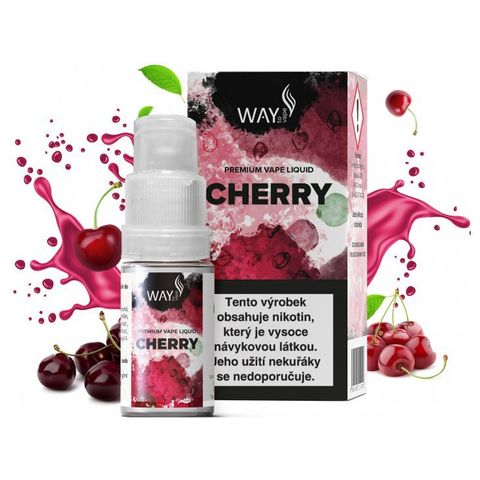 Liquid Way to Vape Cherry 10ml-6mg e-cigarette refill | 1 piece | 18+ - foodora.cz rozvoz Liquid Way to Vape Cherry 10ml-6mg e-cigarette refill | 1 piece | 18+ - foodora.cz rozvoz