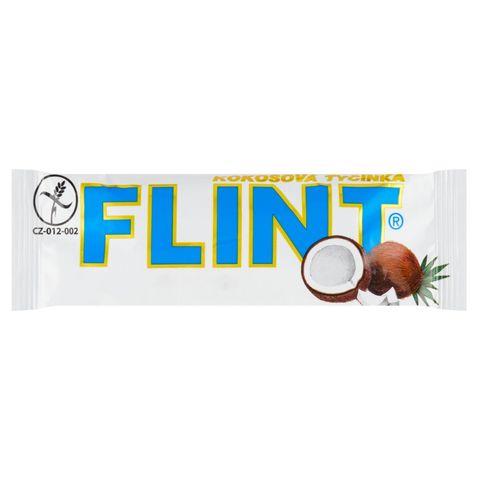 Flint Kokosová tyčinka s bílou polevou | 50 g