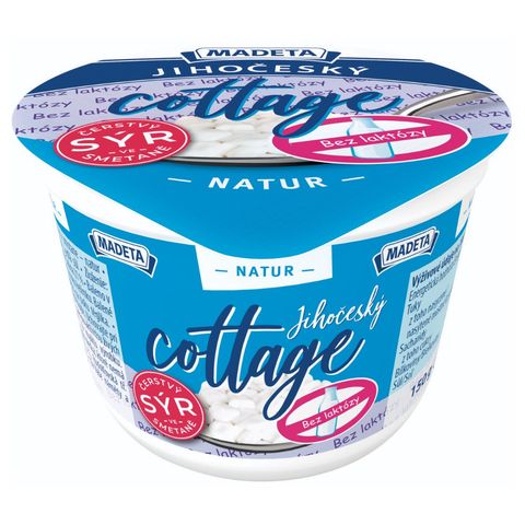Madeta Jihočeský Cottage bez laktózy | 150 g