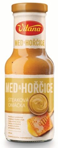 Vitana Steaková omáčka med a hořčice | 250 ml