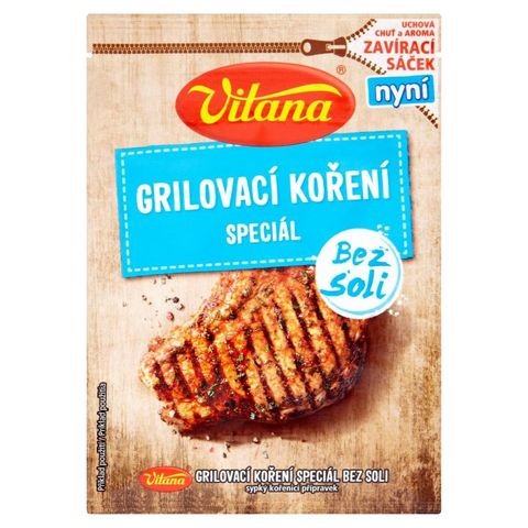 Vitana Grilovací koření speciál bez přidané soli | 18 g