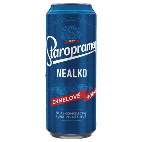 Staropramen Nealkoholické pivo plech | 500 ml