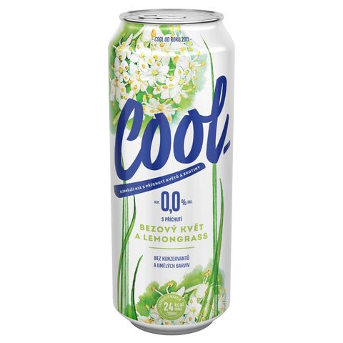 Cool Elderflower and Lemon Grass Non-Alcoholic Beer | 0.5 l
