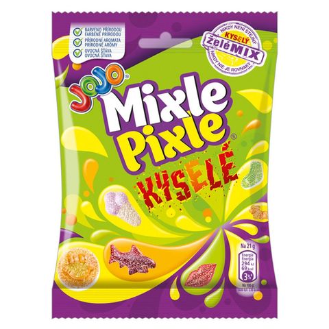Jojo Mixle Pixle kyselé želé bonbóny | 80 g