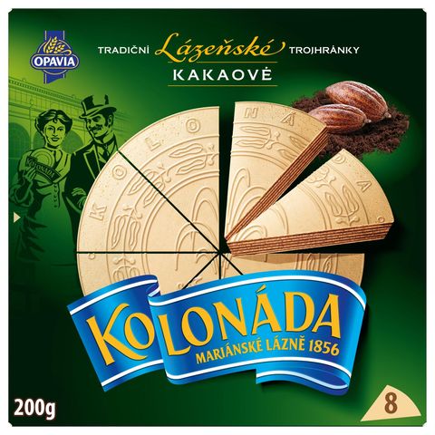 Opavia Kolonáda Traditional Spa Triangles Cocoa | 200 g