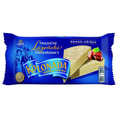 Opavia Kolonáda Trojhránky lázeňské oplatky Grand oříšek | 50 g