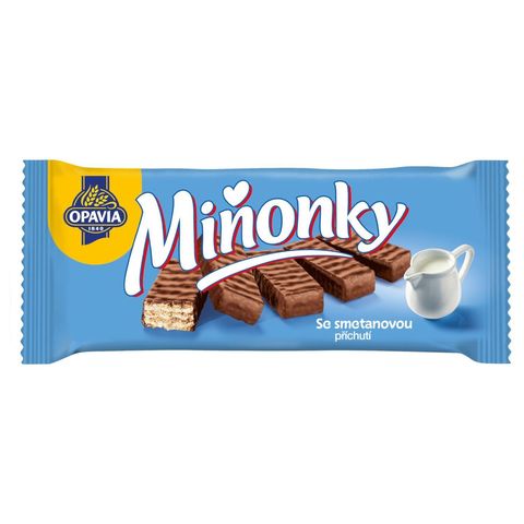 Opavia Miňonky Smetanové oplatky | 50 g