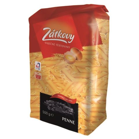Zátkovy Penne Egg Pasta | 500 g