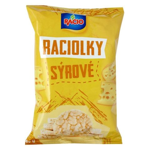 Racio Raciolky sýrové minichlebíčky | 60 g