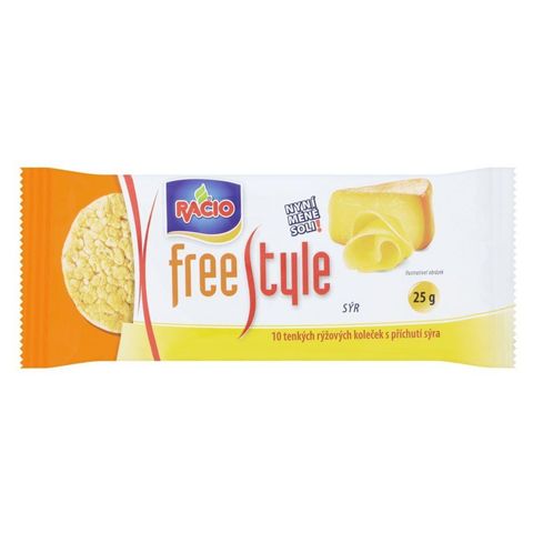 Racio Free Style Sýrové rýžové chlebíčky | 25 g
