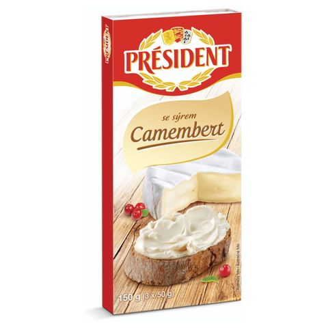 Prezident Camembert tavený sýr | 150 g