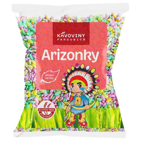 Coffee products Arizonky flavored puffed rice husked | 60 g