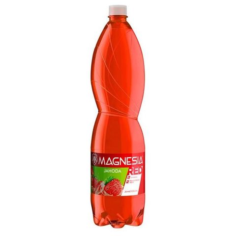 Magnesia Red Strawberry Lightly Sparkling Water | 1.5 l