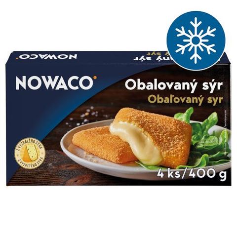 Nowaco Obalovaný sýr rodinné balení | 400 g
