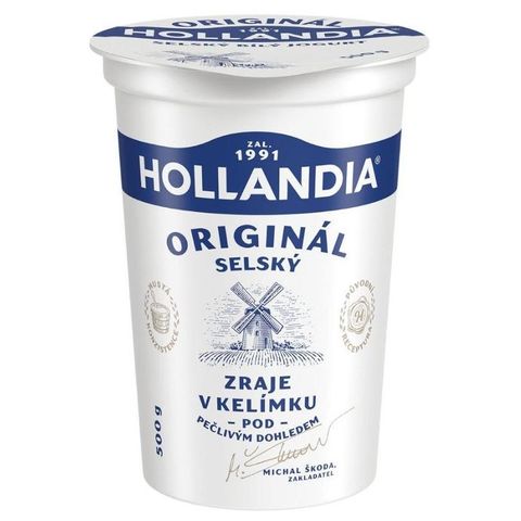 Hollandia Bílý selský jogurt | 500 g