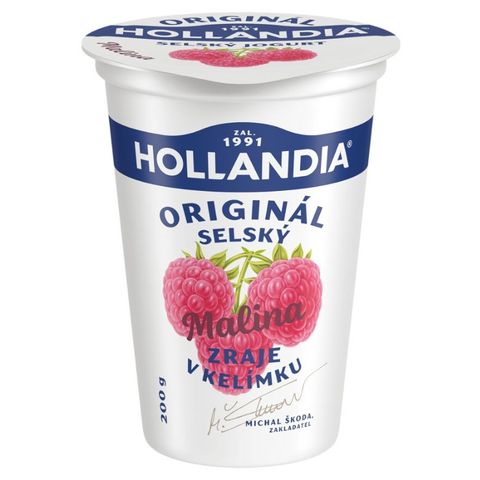 Hollandia Country-Style Raspberry Yogurt | 200 g