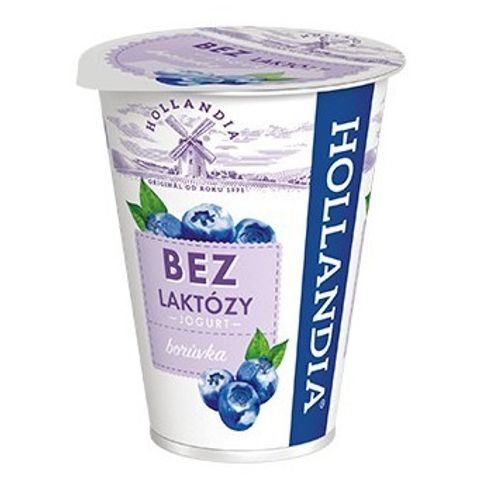 Hollandia Borůvkový jogurt bez laktózy | 180 g