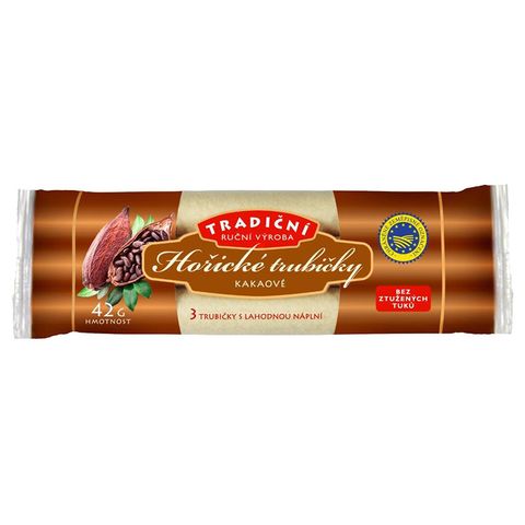 Hořické trubičky Cocoa Wafer Tubes | 42 g