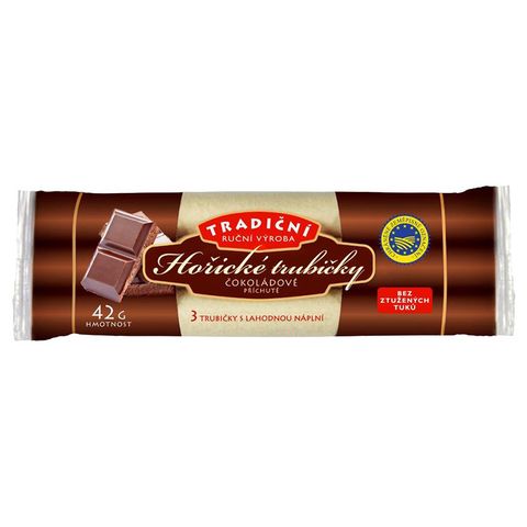 Hořické trubičky s čokoládou | 38 g