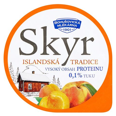Bohušovice Dairy Apricot Skyr 0.1% | 130 g