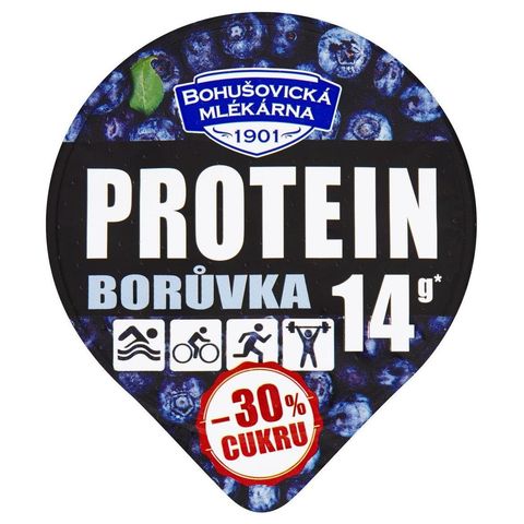 Bohušovicka Dairy Protein Blueberry Cottage Cheese | 140 g